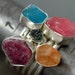 Specimen Crystal Stacker Ring- Choose Your Crystal