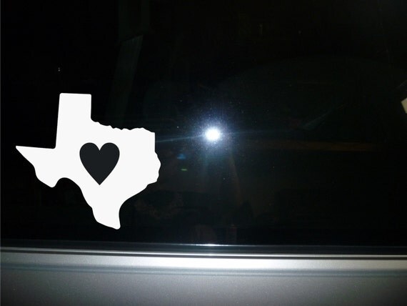 car decal Texas State vinyl sticker NEW