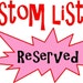 Custom listing