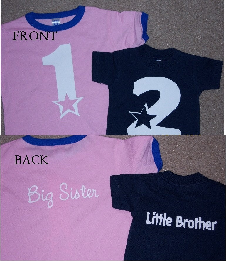 big brother big sister matching shirts