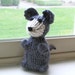 Amigurumi Mouse Miniature Hand Knit Stuffed Animal Plush Toy gifts under 20 Kids Holiday