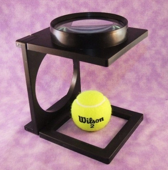 Hands Free Folding Craft Magnifier 6 1/4 Inch Tall