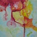 Abstract Art Original Modern Contemporary Painting. Bloom116