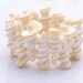 Beachy Spiral Shell beads, Nautilus cone, Natural, double drilled (aprox 20 beads)
