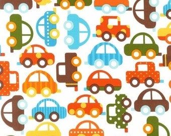 Ready Set Go Bermuda Cars Ann Kelle Designs Robert Kaufman Fabric