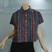 Beatnik Crop Top- 1950's