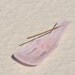 Pink Glass Fused with Dichroic Glass Incense Burner. FREE SHIPPING