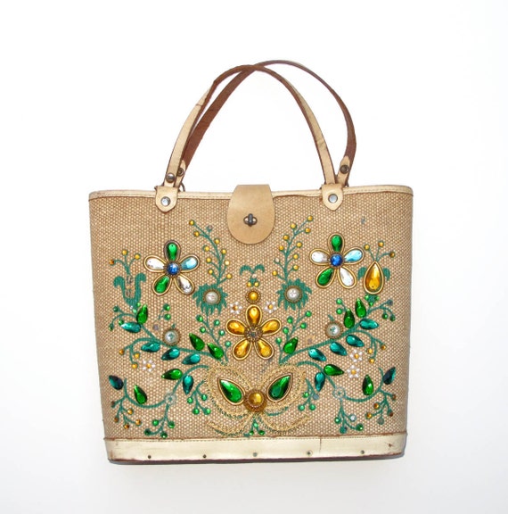 Bejeweled Purse in the style of Enid Collins by BlueRoseRetro