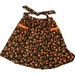 70s Apron Halloween Floral beautifully homemade
