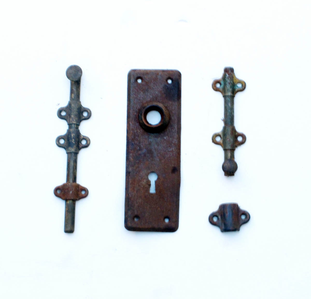 Architectural Salvage Door Hardware Rustic