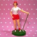 Lady Golfer Cake Topper
