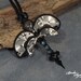 Steampunk dragonfly pendant