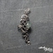 Siren wire wrapped ear cuff with chalcedony