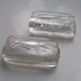 2 PCS 21x22 mm Square Glass Lampwork Beads..