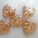 10 Pcs 14x15 mm Inlaid Heart Shape Glass Lampwork Beads...