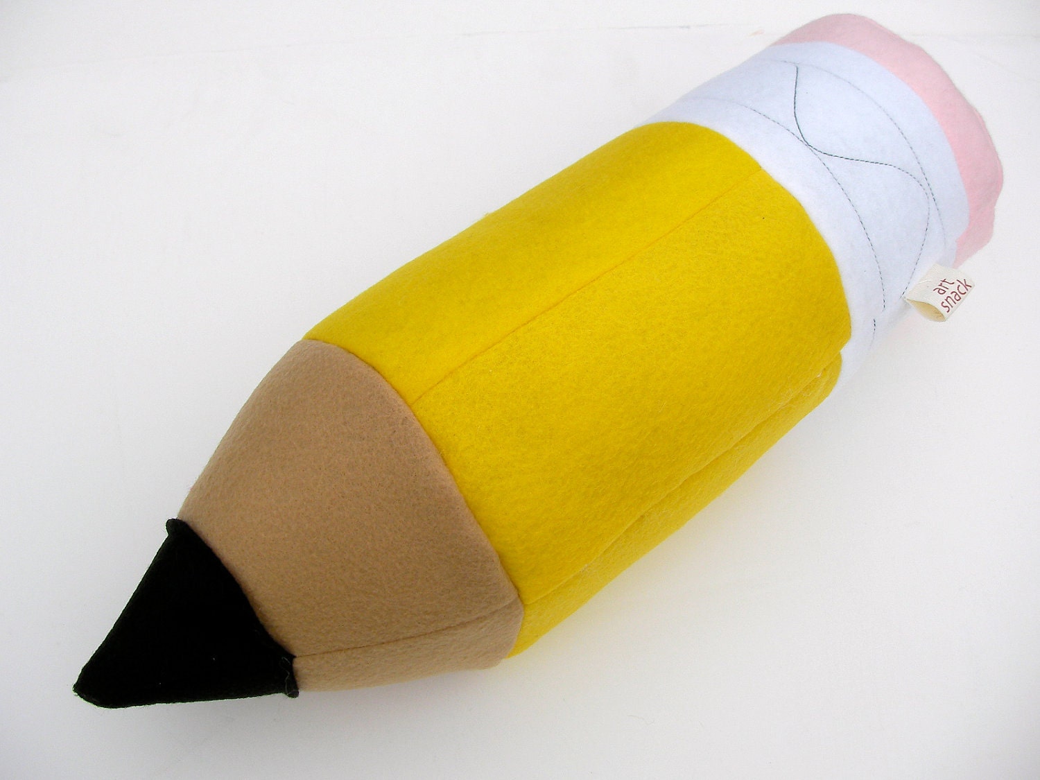 Felt Stubby Pencil Pillow Plush by ArtSnack on Etsy