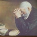 Grace and Gratitude Pictures - old man and old woman praying over bread