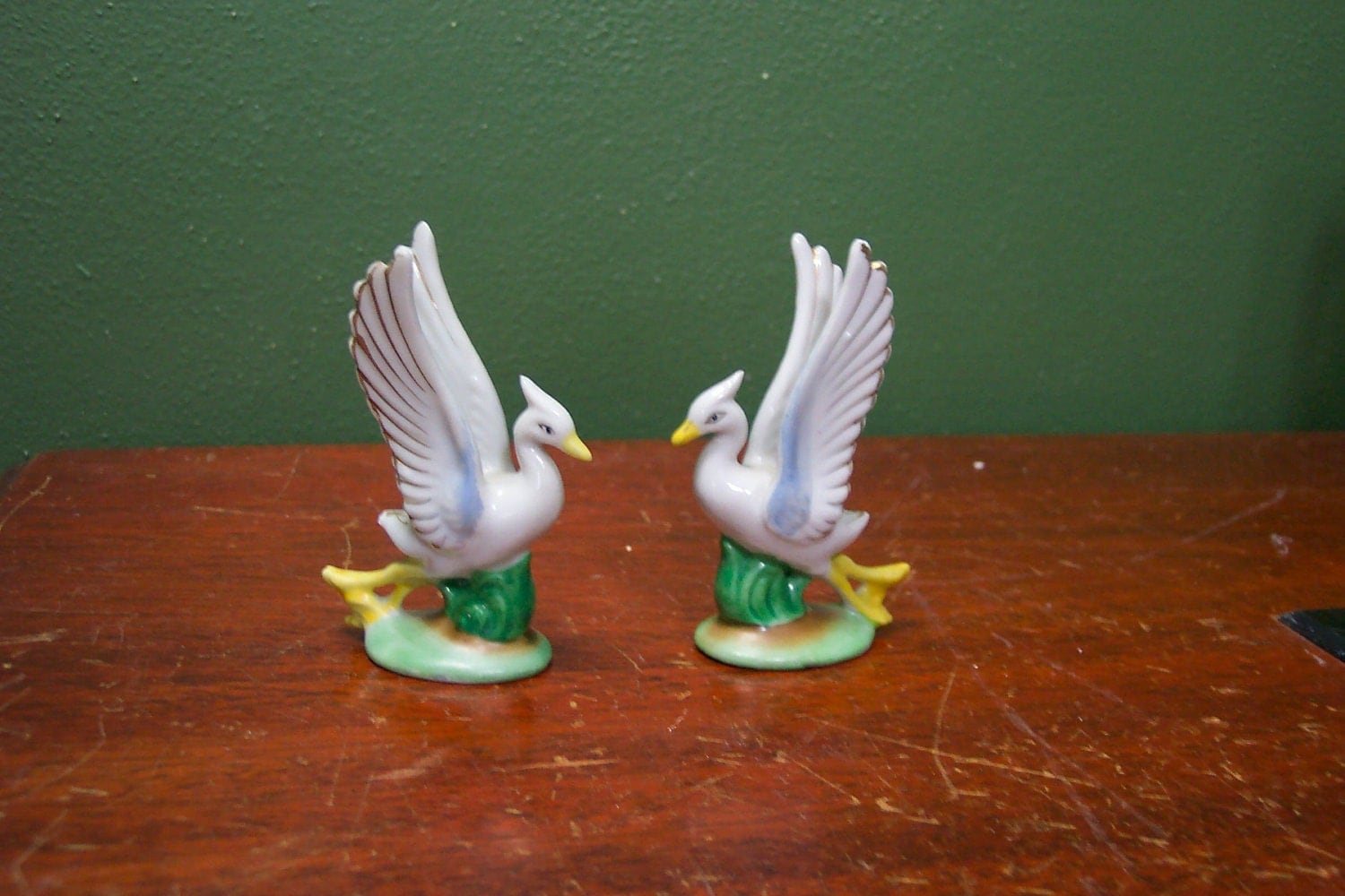 Exotic Birds Porcelain Made in Occupied Japan by LuRuUniques