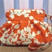 Lined Wristlet in Amy Butler's Lotus Coriander Clay With Detachable Wrist Strap