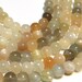 Multi colored moonstone 6mm round beads full 14in strand