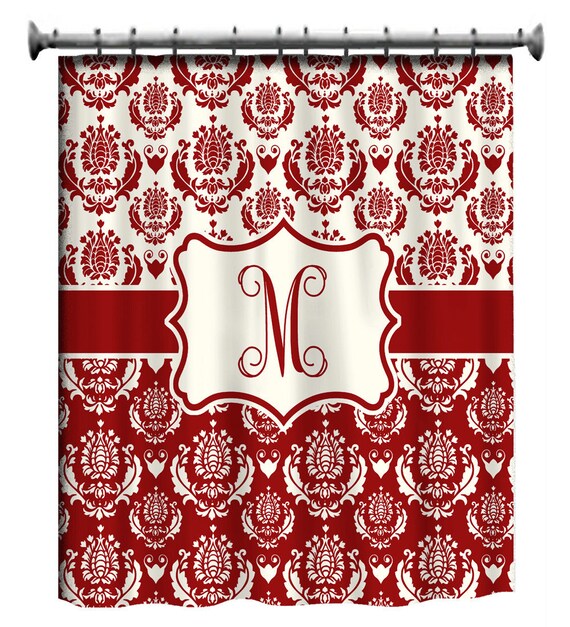 Items similar to Personalized Shower Curtain Custom with your Name or
