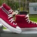 Berry Basket Knit Chucks