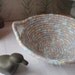 Pussywillow - Coiled Fabric Basket, Catchall, Organizer, Handmade by Me