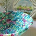 Coiled Fabric Basket - South Beach