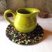 Hot Pad, Trivet, Table Mat - Sizzle - Small Round