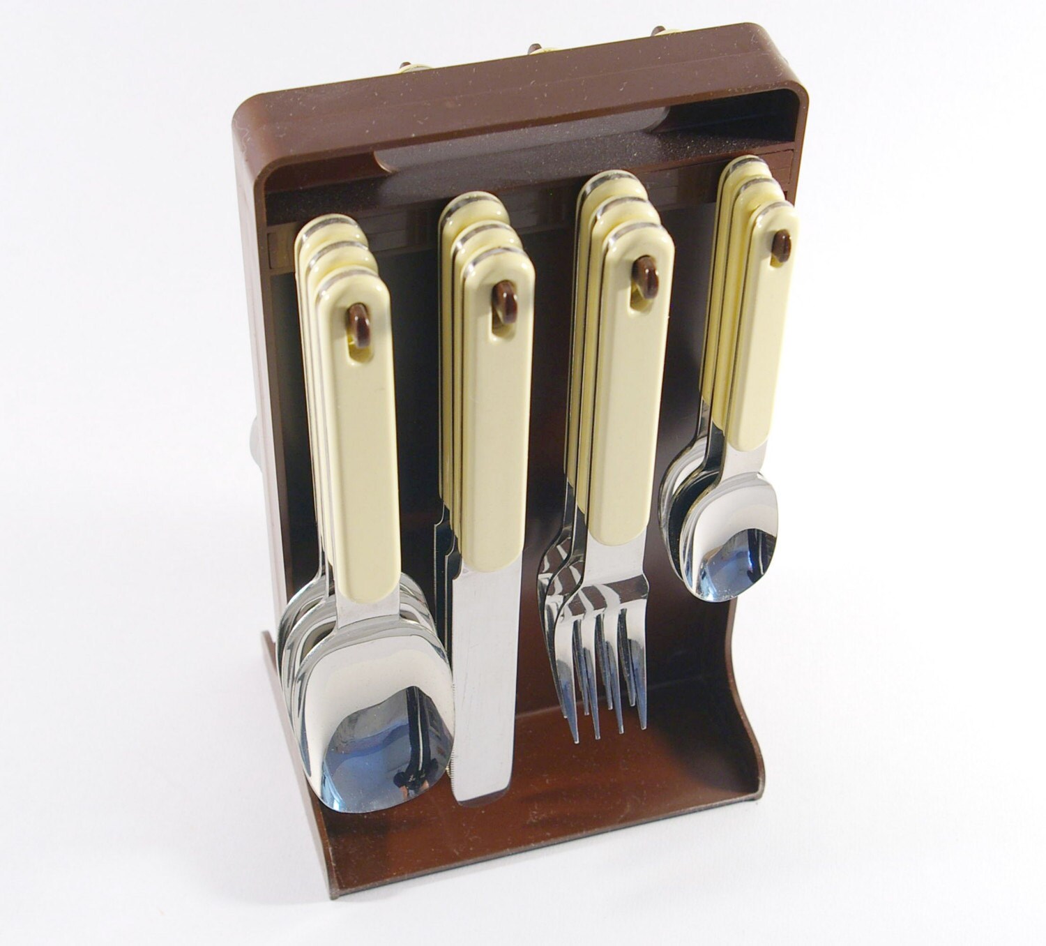 Vintage 24 piece Cutlery Set/ Japan by RetroReality on Etsy