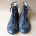 Vintage Chuck Taylor Black Canvas Wrestling Shoes
