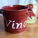 Wine Chiller with Vino on the Front