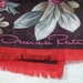 Designer Scarf, Vintage Oscar de la Renta