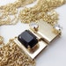 Modernist Gold tone Metal Multi Chain High Waist Rhinestone Belt