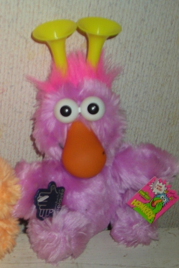 Vintage Sesame Street Honker in Purple Applause