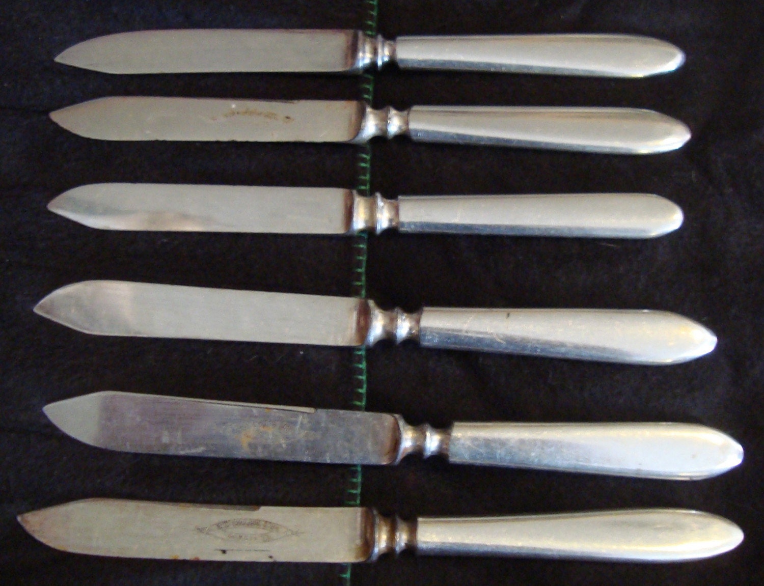 1847 Rogers Bros. Warranted Set Of 6 Dessert Knives