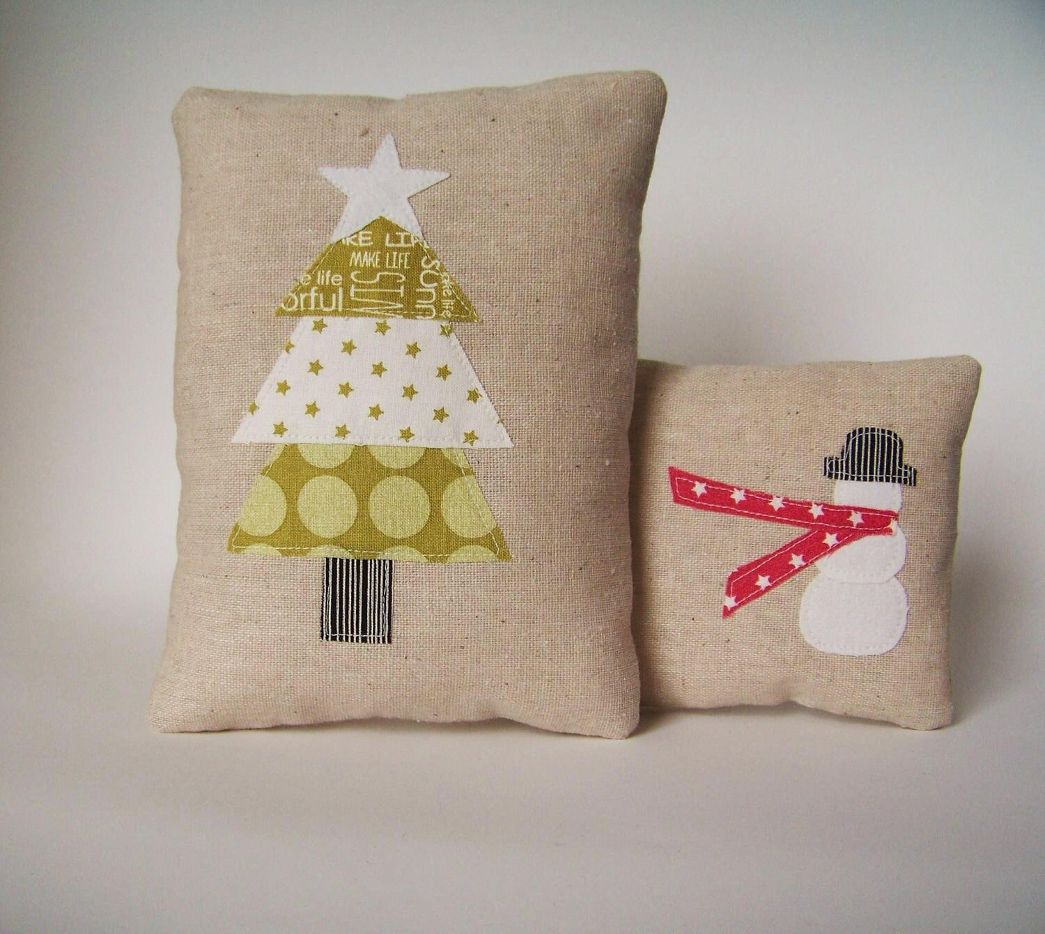 Mini Christmas pillows set of two 20 off with coupon code