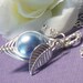 Sweet Pea In A Pod Necklace Sterling Silver Swarovski Pearls Choose Your Color Pearl. For Family Sisters Bridesmaids Or Someone You Love