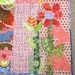Baby Quilt "Touch The Sun And Help The Flowers Grow" 38" x 40" Designer Cotton Patchwork Quilt betrueoriginals