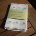 Hand screen printed Sheeps Tea Towel - Turquoise