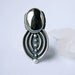 Reserved- S.A.L.E. 40% Off--The Eternal Flame ------ Hematite Sterling Silver Ring