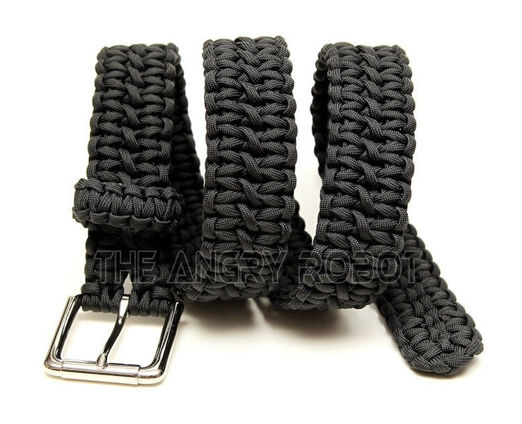 550 tactique ceinture de survie paracord avec boucle en acier