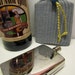 Don't Be Blue Upcycled Flask Jacket, Cozy, Sweater, Cover, Hip, Pocket, Purse, Liquor, Gray, Booze, Recycled