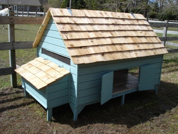 EASY DIY 4'x6' CHICKEN COOP POULTRY HEN HOUSE by 24lavenderlane