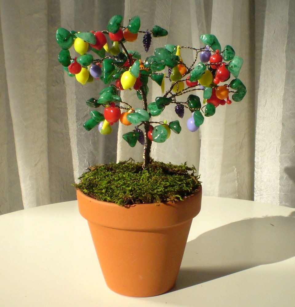 Miniature Fruit Salad Tree Great housewarming gift