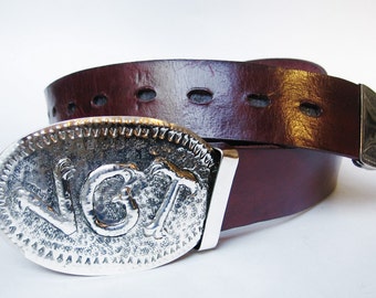 custom silver belt buckles for men – Etsy