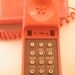 Vintage 1978 orange phone
