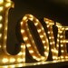 Vintage Marquee Lights - Ready to Ship - LOVE