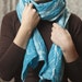 Sale... Winter felted scarf River ice-bound