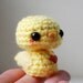 Baby Yellow Chick - Kawaii Mini Amigurumi